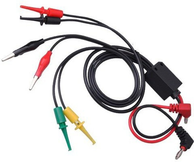 

Buyyart TV-out Cable 1Clip Cable Universal Digital Multimeter Test Lead Probe for DC Power Supply(Black, For BluRay)