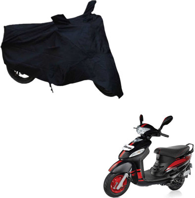 zeeko Two Wheeler Cover for Mahindra(Rodeo, Black)