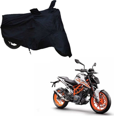 zeeko Two Wheeler Cover for KTM(Duke 390, Black)