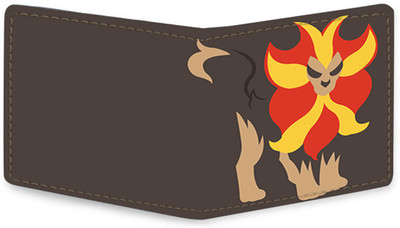 

Shopmania Men Multicolor Genuine Leather, Canvas Wallet(5 Card Slots), Brown