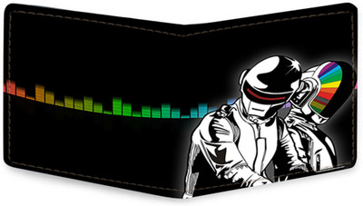 

Shopmania Men Multicolor Genuine Leather, Canvas Wallet(5 Card Slots), Brown