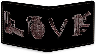 

Shopmania Men Multicolor Genuine Leather, Canvas Wallet(5 Card Slots), Brown