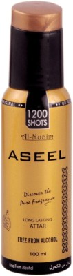 Al Nuaim ASEEL LONG LASTING PERFUME SPRAY FREE FROM ALCOHOL Floral Attar(Islamic Bakhur)