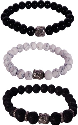 Rabela Stone Beads, Turquoise Bracelet(Pack of 3)