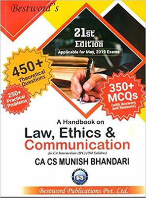 Bestword Ca Final MCQS on Corporate and Allied Laws and Economic Old and New Syllabus(English, Paperback, unknown)