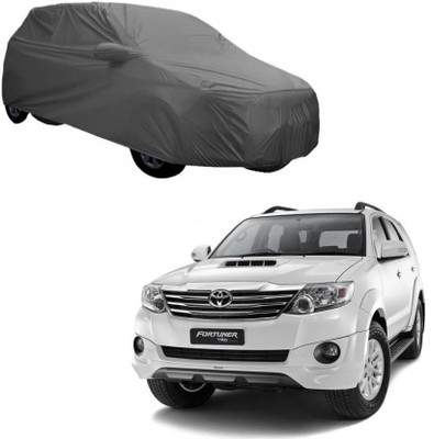 ANLOPE Car Cover For Toyota Fortuner Old (With Mirror Pockets)(Grey)