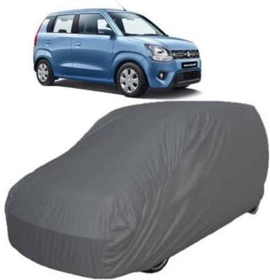 zedaan Car Cover For Maruti Suzuki WagonR Stingray (Without Mirror Pockets)(Grey, For 2017 Models)