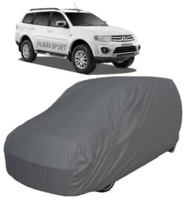 zedaan Car Cover For Mitsubishi Pajero Sport (Without Mirror Pockets)(Grey, For 2018 Models)