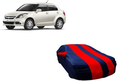 COVERPLANET Car Cover For Maruti Suzuki Swift Dzire (With Mirror Pockets)(Red, Blue)