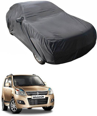 ANLOPE Car Cover For Maruti Suzuki Wagon R 1.0 (With Mirror Pockets)(Grey)