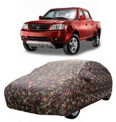 AAMANG Car Cover For Tata Xenon (With Mirror Pockets)(Multicolor)