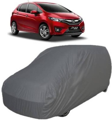 zedaan Car Cover For Honda Jazz (Without Mirror Pockets)(Grey, For 2018 Models)