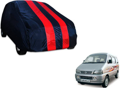ANLOPE Car Cover For Maruti Suzuki Versa (With Mirror Pockets)(Red, Blue)
