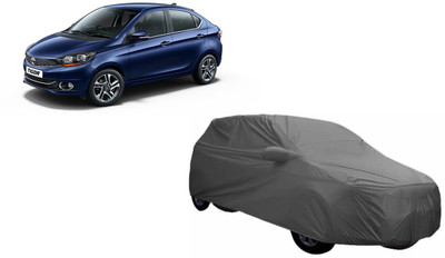 ANLOPE Car Cover For Tata Tigor (With Mirror Pockets)(Grey)