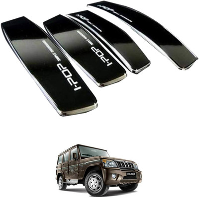 I Pop Plastic Car Door Guard(Black, Pack of 4, Mahindra, Bolero)