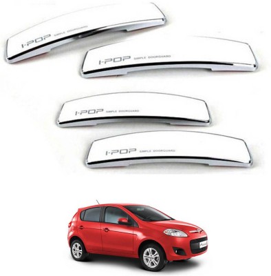 I Pop Plastic Car Door Guard(White, Pack of 4, Fiat, Palio)