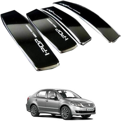 I Pop Plastic Car Door Guard(Black, Pack of 4, Universal For Car, SX4)