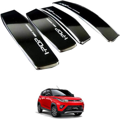 I Pop Plastic Car Door Guard(Black, Pack of 4, Mahindra, KUV100)