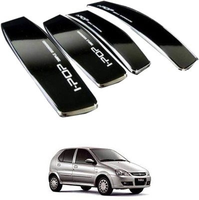 I Pop Plastic Car Door Guard(Black, Pack of 4, Tata, Indigo)