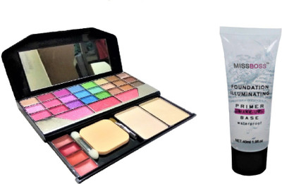 

Miss Boss fashion makeup and Foundation illuminating Primer - 40 ml combo(Set of 2)