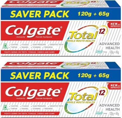 Colgate Total Advance Health Toothpaste - 185 g (Pack of 2) (2 Items in the set)