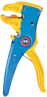 BALRAMA Ego No. 2 DLX Self Adjusting Cable/Wire Cutter Stripper - Automatic Adjustment Wire Stripping Tool Length 175 mm Works for Cables up to 6 mm Self Adjusting Wire Stripper and Cutter Automatic Pliers Hand Crimping Tool Multi-use Multifunctional Professional Self-adjusting Crimping Plier Stripp