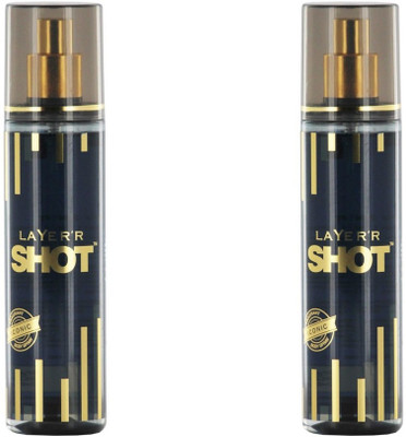 

Layer'r Shot ICONIC PACK OF 135ML X 2 Body Spray - For Men & Women(270 ml, Pack of 2)