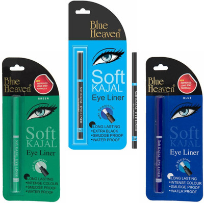 

Blue Heaven SOFT KAJAL AS EYE LINER 0.31 g(BLACK)