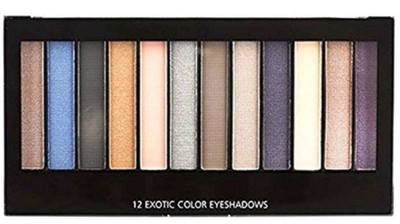 

RTB SMOKEY 12 EXOTIC COLOR EYESHADOWS 18 GM 18 g(MULTICOLOUR)