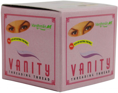 

Vardhman 4 Spool Vanity Eyebrow Thread(300 m, Pack of4)