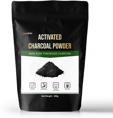 

Healthgenie Pinewood Activated Charcoal Powder, Skin Cleansing & Detoxifying, Tooth whitening, Improves Digestion, Food Grade(250 g)