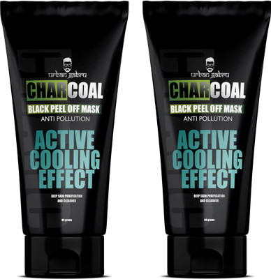 

UrbanGabru CharCoal Peel Off Mask With Natural Ingredients Sulphate & Paraben Free| Deep skin cleansing Mask 60 GM (Pack of 2)(60 g)