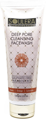 

Soulera Deep Pore Cleansing Facewash Face Wash(100 g)