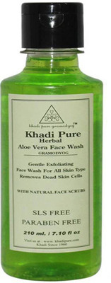 

Khadi Pure Herbal Aloevera Face Wash SLS-Paraben Free (Pack of 1) Face Wash(210 ml)