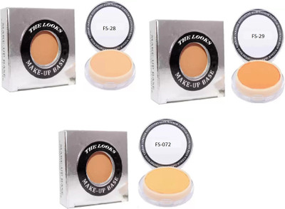 

THE LOOKS Make-up Base Revitalizing Full Cover With Vitamin-E Foundation(Fs-28, Fs-29, Fs-072)