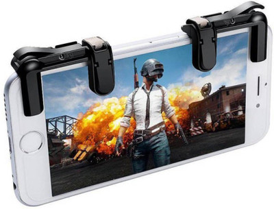 

BUY SURETY Mobile Game Controller,Gamepad, Gaming Joystick Sensitive Shoot/Aim Buttons L1R1 Pubg Trigger Compatible with all Mobile/Smartphones Knives Out/PUBG/Rules Survival, Survival Game Controller PUBG Mobile Game Joystick, Android iOS Gaming Accessor