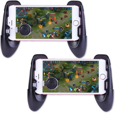 

Easypro SET OF 2PC Game Shooter Trigger Portable Joystick Handle Phone Gamepad Gaming Accessory Kit(Black, For Android, iOS, PC, Android)