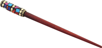 

XiShiv Multi-colour Handcrafted Ladies Vintage Wooden Hair Stick / Juda Pin Handmade Rhinestone Lacquer Wood for Girls and Women. Bun Stick, Hair Pin, Back Pin, Bun(Multicolor)