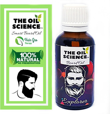 

THE OIL SCIENCE Smart Beard Oil 30 ml with the Goodness of Natural Ingredients Hair Oil(30 ml)