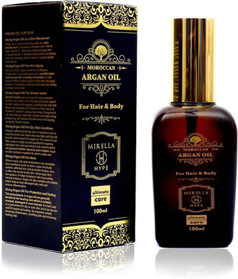 

MIRELLA HYPE MOROCCAN ARGAN HAIR OIL FOR ULTIMATE CARE Hair Oil(100 ml)
