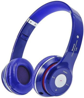 Cospex Stereo Bluetooth Headphone Foldable With TF SD Card,Fm Bluetooth Headset(Multicolor, On the Ear)