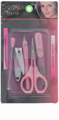 

Shopiral Manicure Set, Set of 5 Tools with scissor(45 ml, Set of 5)