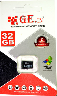 

ge.in PRO 32 GB SD Card Class 10 90 MB/s Memory Card