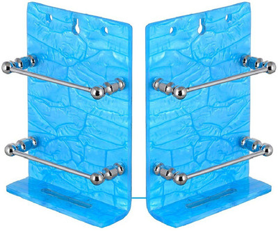 TDO Acrylic Mobile Stand Phone Holder , TV, AC Remote Stand ( Colour BULE 2 Pcs) Mobile Holder