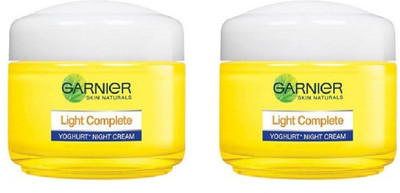 

Garnier Light Complete Night Cream Pack of 2 40gm(40 g)
