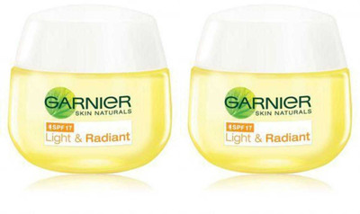 

Garnier Light Complete and raidiant daily fairness Pack of 2 40gm(40 g)