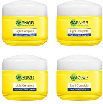 

Garnier Light Complete Night Cream Pack of 4(18 g)