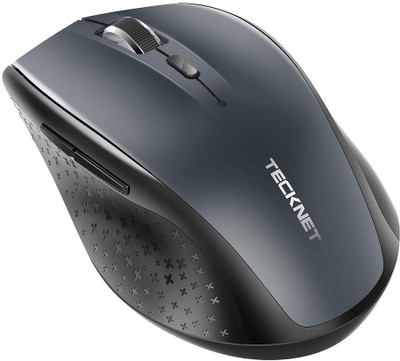 

Tecknet BM306 Bluetooth Wireless Mouse Wireless Optical Gaming Mouse(Bluetooth, Black)