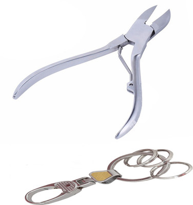 

A2Z nail Cutter Professio nal Nail Cuticle Nipper DIY Tool Stainless Steel Pedicure Personal Care Cuticle Grooming Salon Range Professional Nail Cutter Clipper-& key chain (GIFT)