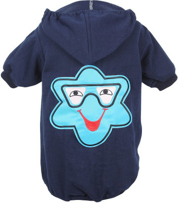 

Douge Couture Hoodie for Dog(Navy Blue